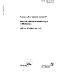 AS/NZS 2205.4.1