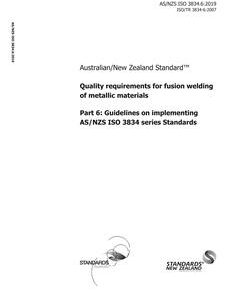 AS/NZS ISO 3834.6