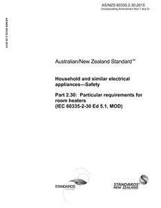 AS/NZS 60335.2.30