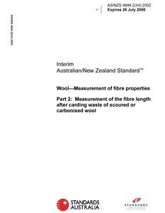 AS/NZS 4844.2(INT)