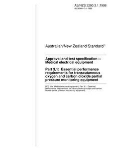 AS/NZS 3200.3.1