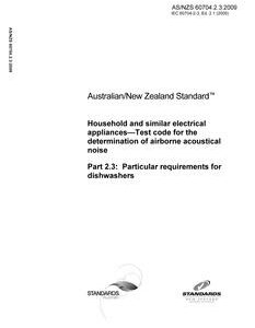 AS/NZS 60704.2.3