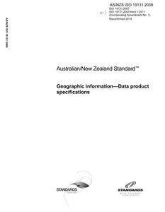 AS/NZS ISO 19131