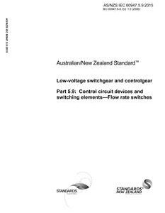 AS/NZS IEC 60947.5.9