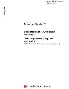 AS IEC 60645.2