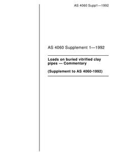 AS 4060 SUPP 1