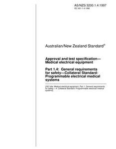 AS/NZS 3200.1.4