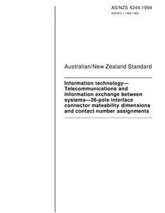 AS/NZS 4244