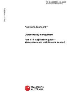 AS IEC 60300.3.14