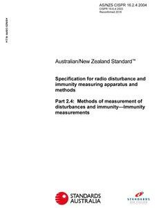 AS/NZS CISPR 16.2.4