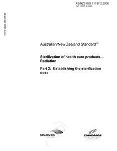 AS/NZS ISO 11137.2
