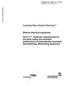 AS/NZS IEC 60601.2.17