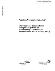 AS/NZS ISO 30302