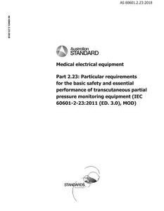 AS 60601.2.23