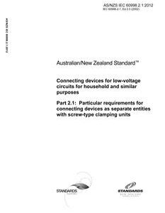 AS/NZS IEC 60998.2.1