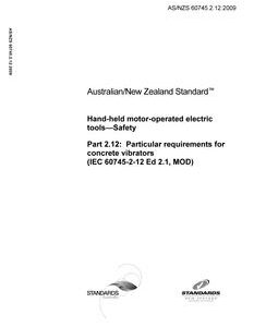 AS/NZS 60745.2.12