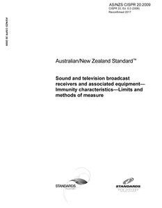 AS/NZS CISPR 20