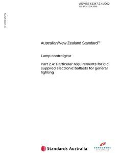 AS/NZS 61347.2.4