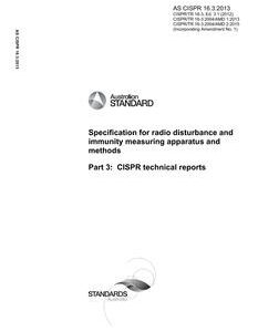 AS/NZS CISPR 16.3