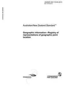 AS/NZS ISO 19145