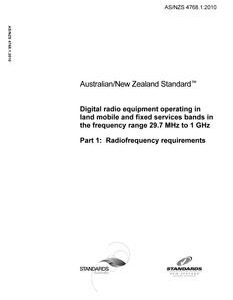 AS/NZS 4768.1