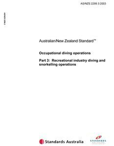 AS/NZS 2299.3