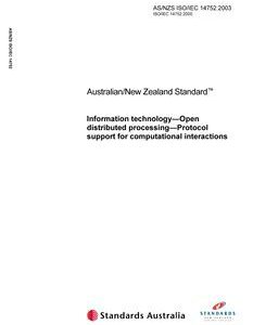AS/NZS ISO/IEC 14752