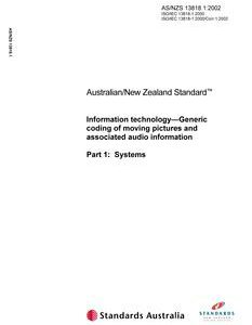 AS/NZS 13818.1