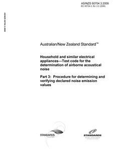AS/NZS 60704.3