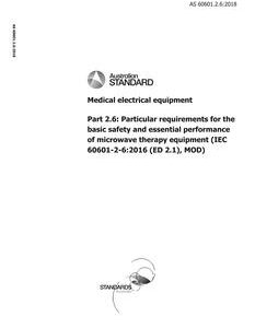 AS 60601.2.6