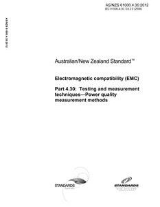 AS/NZS 61000.4.30