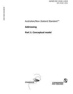 AS/NZS ISO 19160.1