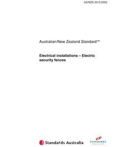 AS/NZS 3016