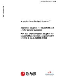 AS/NZS 60320.2.2