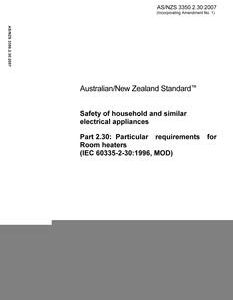 AS/NZS 3350.2.30
