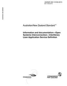 AS/NZS ISO 10160