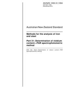 AS/NZS 1050.31