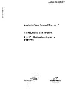 AS/NZS 1418.10