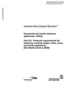AS/NZS 60335.2.6