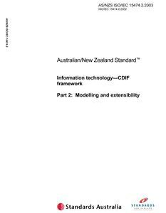 AS/NZS ISO/IEC 15474.2