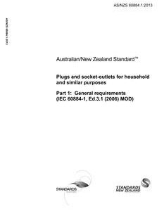 AS/NZS 60884.1