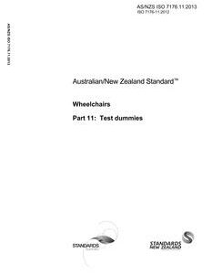 AS/NZS ISO 7176.11