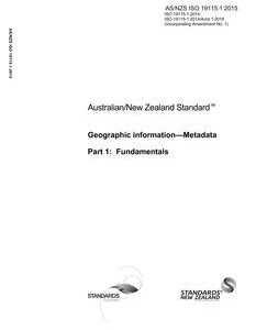 AS/NZS ISO 19115.1