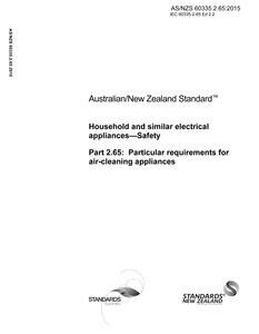 AS/NZS 60335.2.65