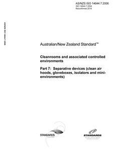 AS/NZS ISO 14644.7