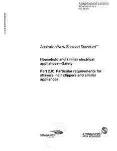 AS/NZS 60335.2.8