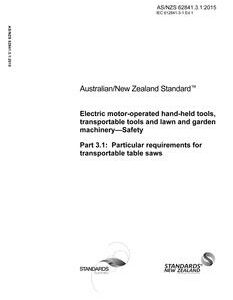 AS/NZS 62841.3.1