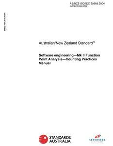 AS/NZS ISO/IEC 20968