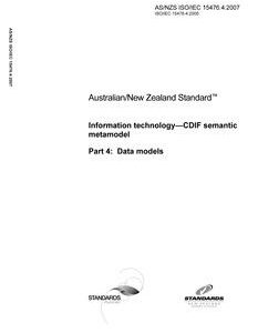 AS/NZS ISO/IEC 15476.4
