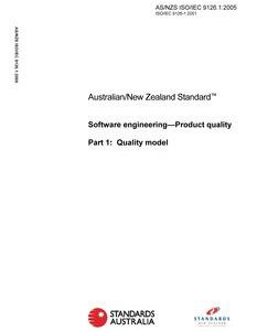 AS/NZS ISO/IEC 9126.1